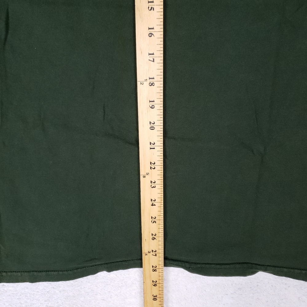 Gildan T Shirt Men 2XL Property Of Aviation Flyers Forest Green Collegiate Pilot - Picture 7 of 7